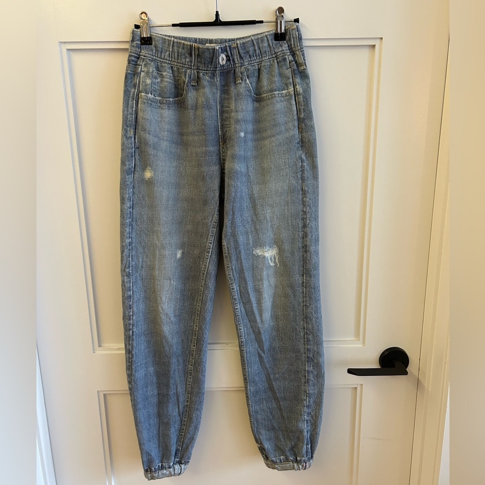 Rag & Bone Joggers |Blue Denim Jogger Pants XS